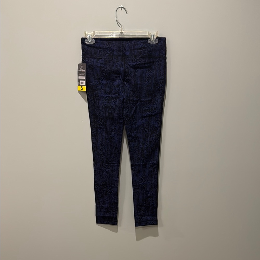Kirkland Signature Blue Patterned Leggings - Picture 3 of 3